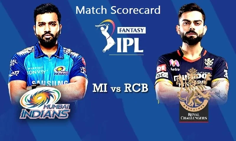 Mumbai Indians vs Royal Challengers Bengaluru Match Scorecard — A Detailed Recap